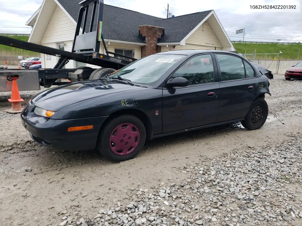 2002 Saturn Sl1 VIN: 1G8ZH52842Z201392 Lot: 56595105