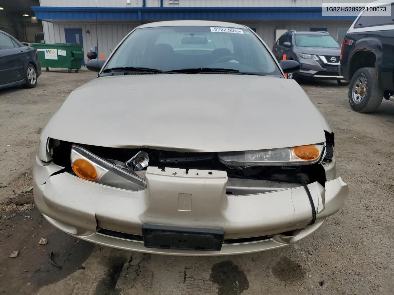 2002 Saturn Sl1 VIN: 1G8ZH52892Z100073 Lot: 57023065