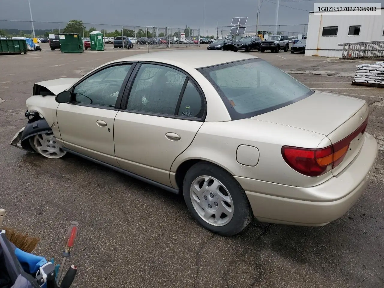 2002 Saturn Sl2 VIN: 1G8ZK52702Z135903 Lot: 57844385