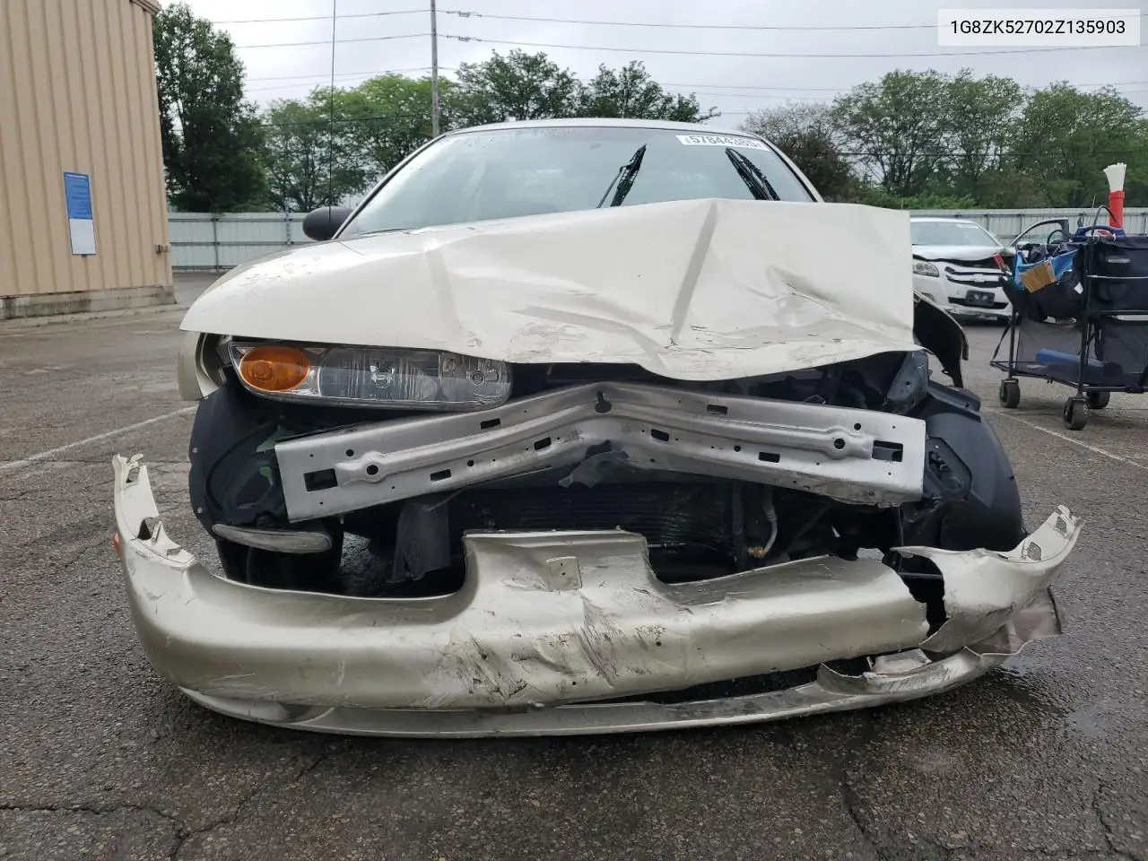 2002 Saturn Sl2 VIN: 1G8ZK52702Z135903 Lot: 57844385
