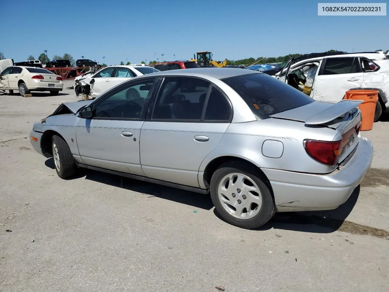 2002 Saturn Sl2 VIN: 1G8ZK54702Z303231 Lot: 58025505
