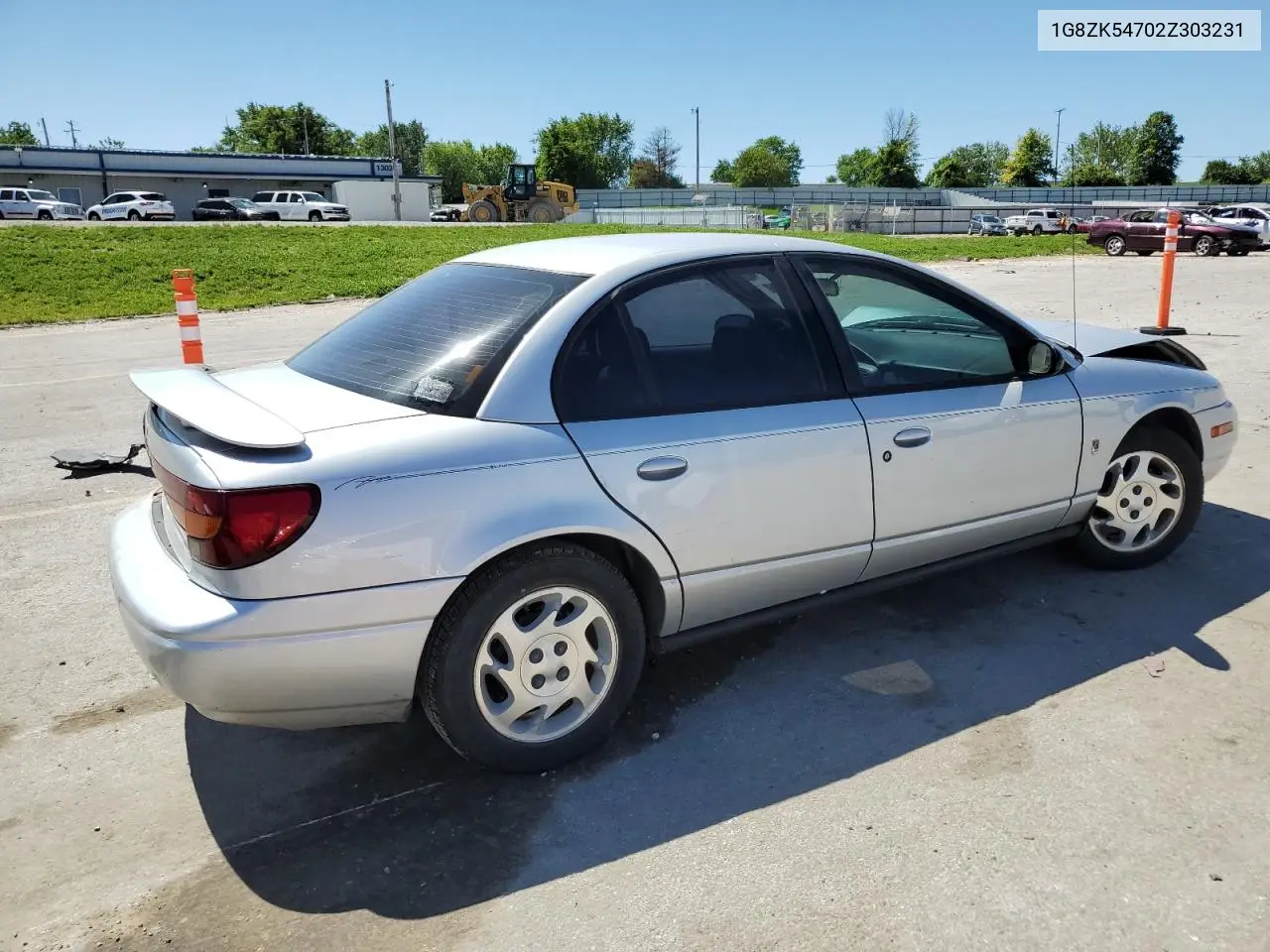 2002 Saturn Sl2 VIN: 1G8ZK54702Z303231 Lot: 58025505