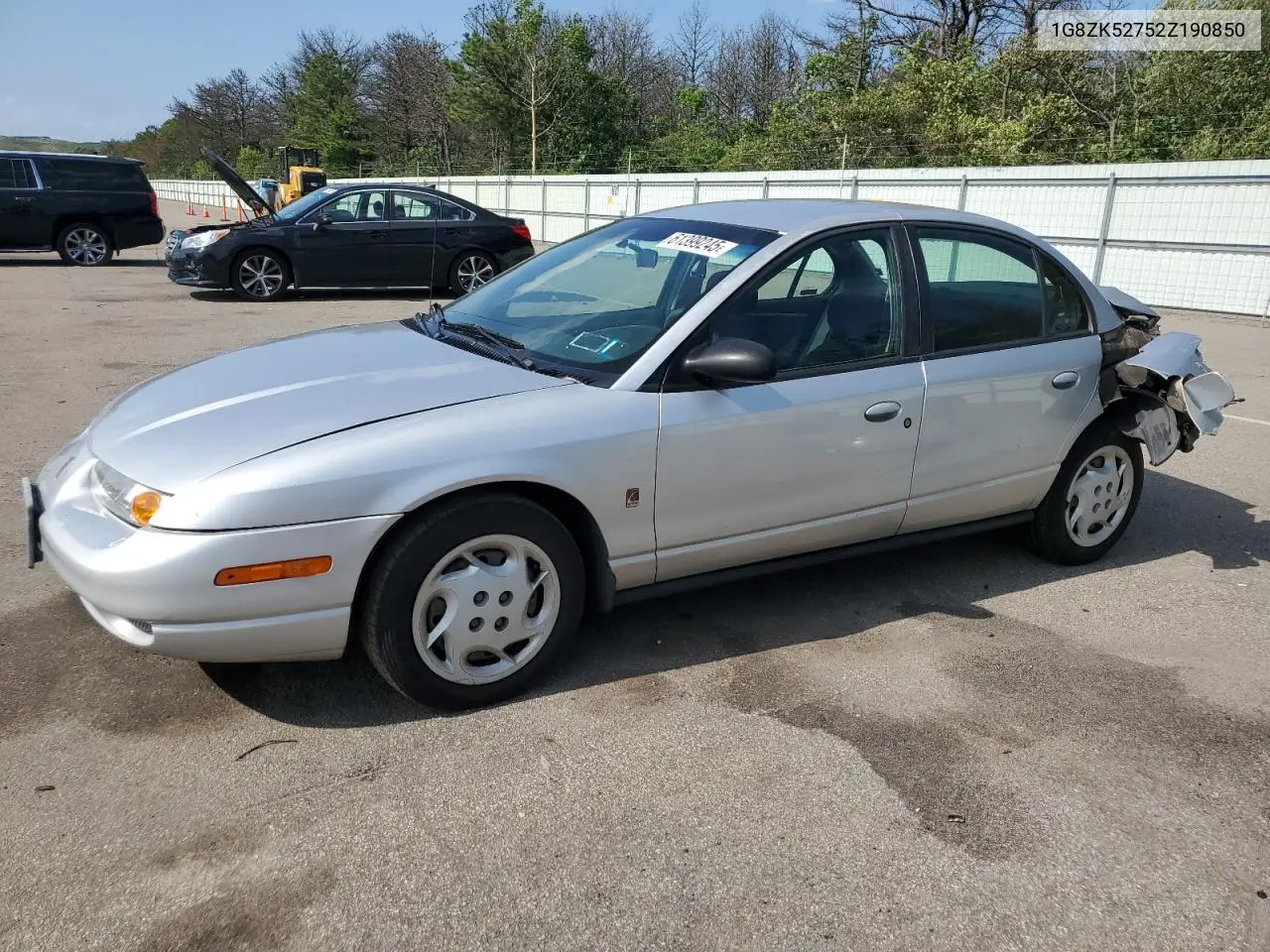 2002 Saturn Sl2 VIN: 1G8ZK52752Z190850 Lot: 61399245