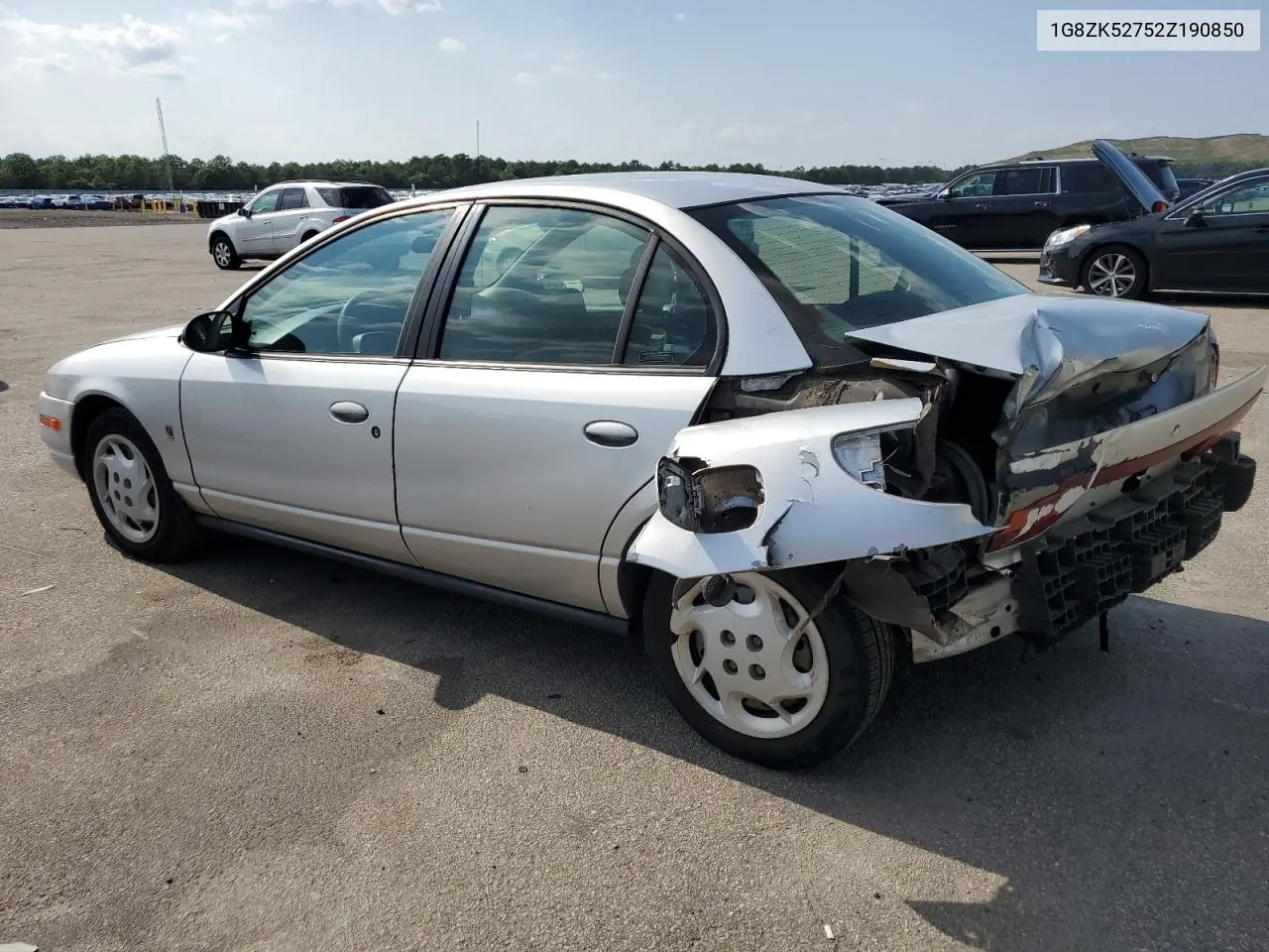 2002 Saturn Sl2 VIN: 1G8ZK52752Z190850 Lot: 61399245