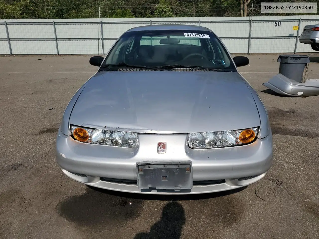 2002 Saturn Sl2 VIN: 1G8ZK52752Z190850 Lot: 61399245