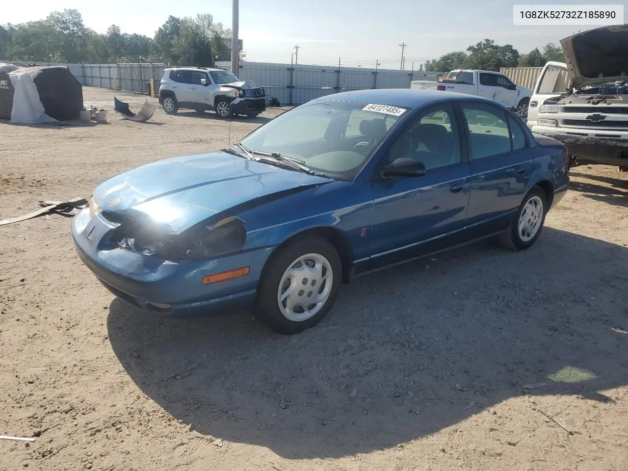 2002 Saturn Sl2 VIN: 1G8ZK52732Z185890 Lot: 64127485
