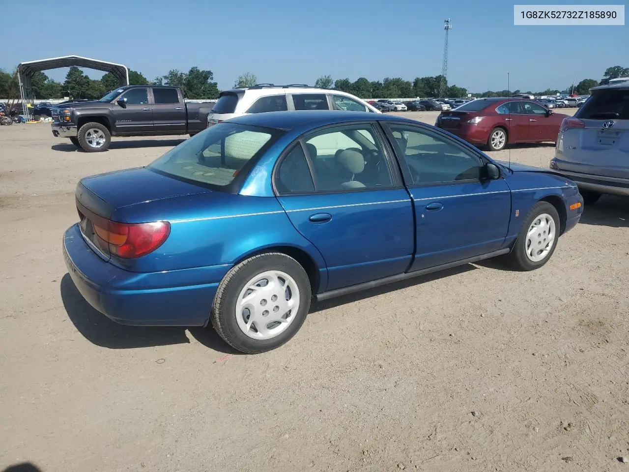 2002 Saturn Sl2 VIN: 1G8ZK52732Z185890 Lot: 64127485