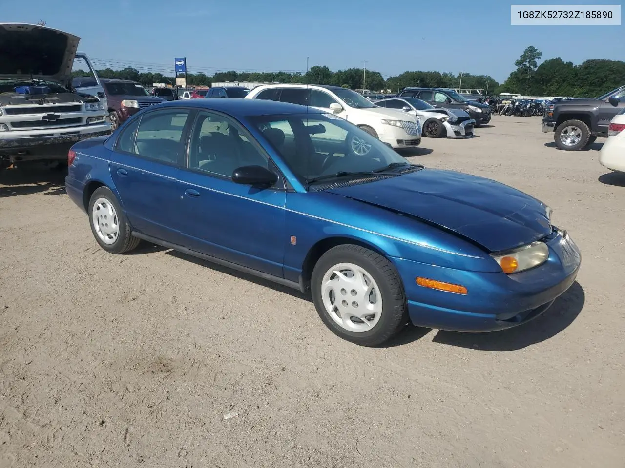 2002 Saturn Sl2 VIN: 1G8ZK52732Z185890 Lot: 64127485