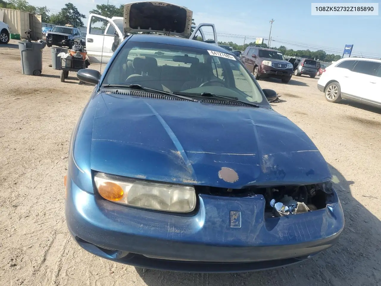 2002 Saturn Sl2 VIN: 1G8ZK52732Z185890 Lot: 64127485