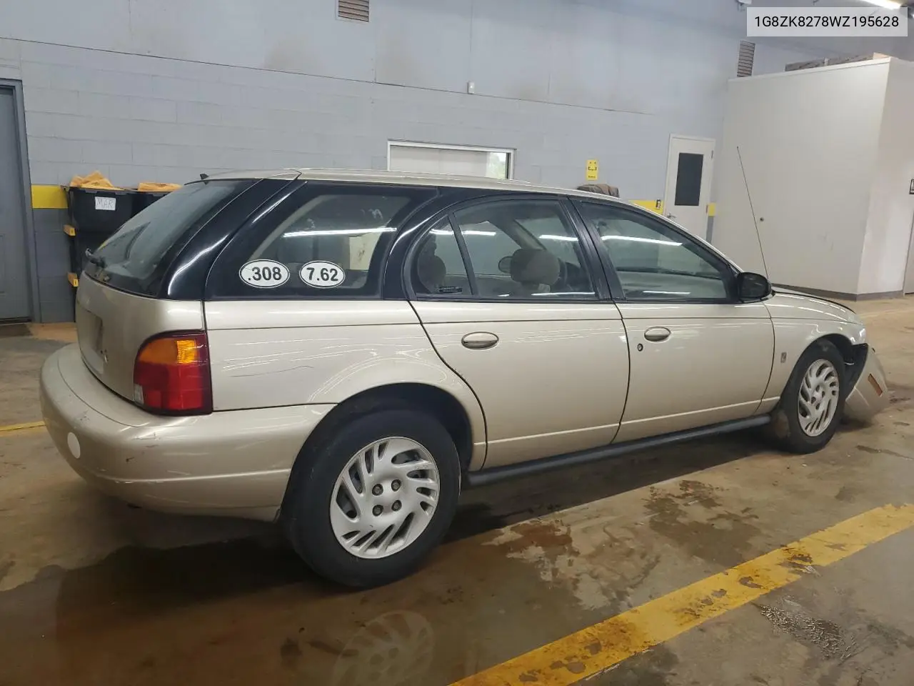 1998 Saturn Sw2 VIN: 1G8ZK8278WZ195628 Lot: 56502165