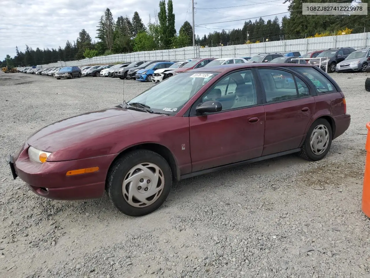 2001 Saturn Sw2 VIN: 1G8ZJ82741Z229978 Lot: 55767135