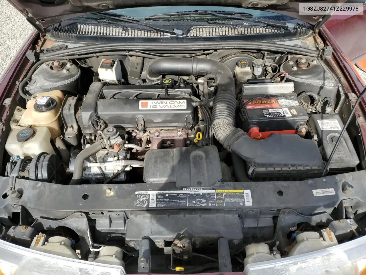 2001 Saturn Sw2 VIN: 1G8ZJ82741Z229978 Lot: 55767135