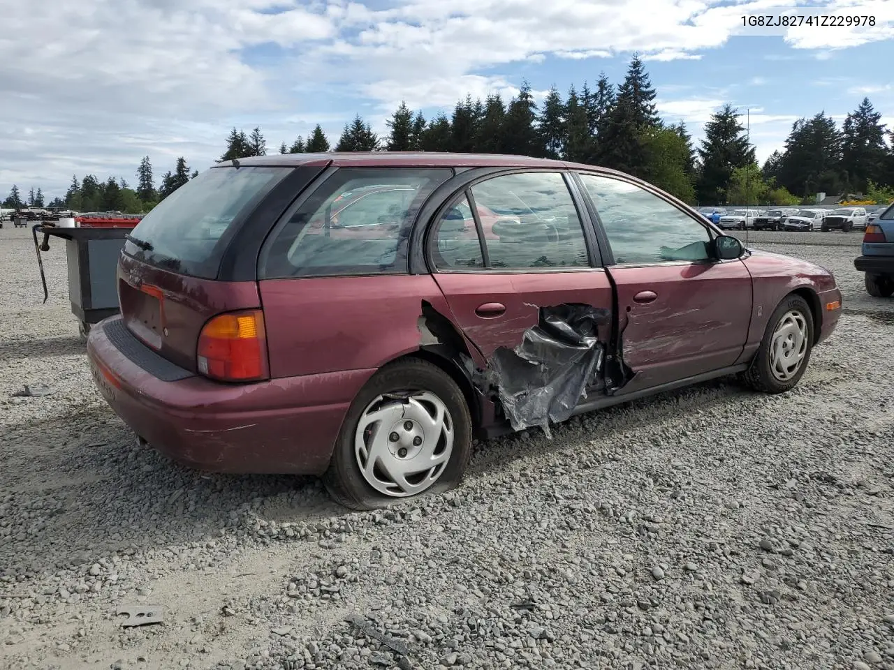 2001 Saturn Sw2 VIN: 1G8ZJ82741Z229978 Lot: 55767135
