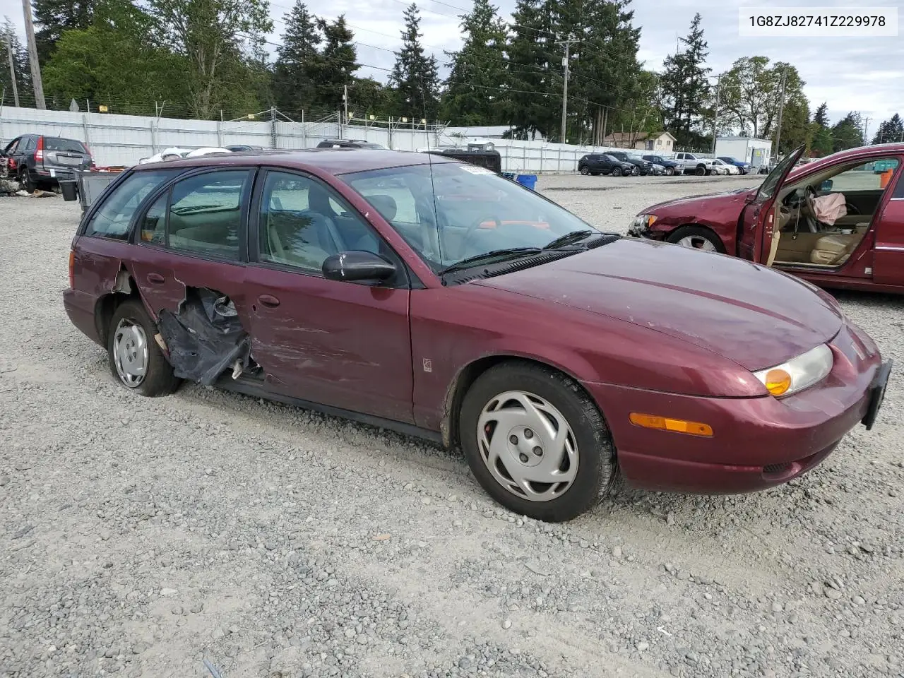 2001 Saturn Sw2 VIN: 1G8ZJ82741Z229978 Lot: 55767135