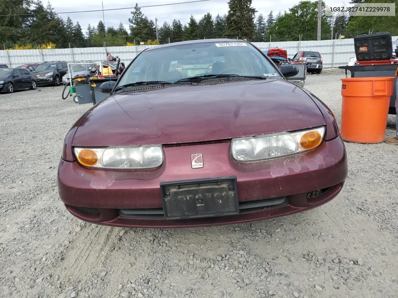 2001 Saturn Sw2 VIN: 1G8ZJ82741Z229978 Lot: 55767135