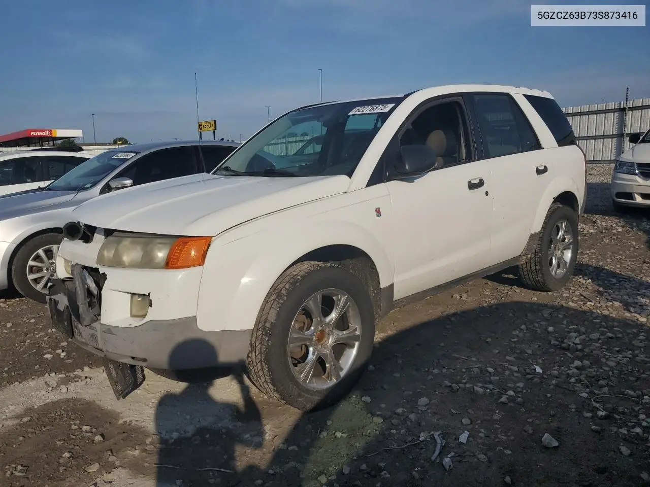 2003 Saturn Vue VIN: 5GZCZ63B73S873416 Lot: 62276875