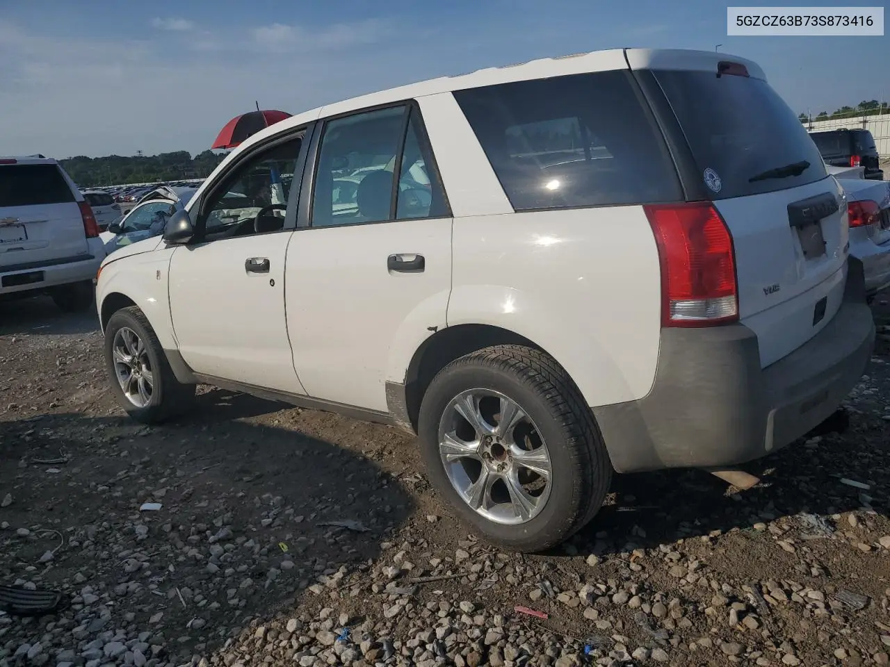 2003 Saturn Vue VIN: 5GZCZ63B73S873416 Lot: 62276875