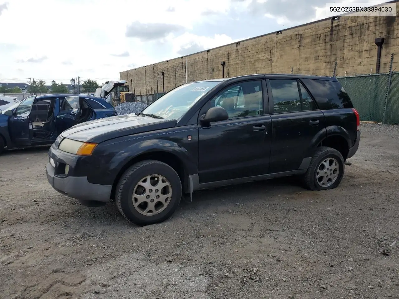 2003 Saturn Vue VIN: 5GZCZ53BX3S894030 Lot: 62914825