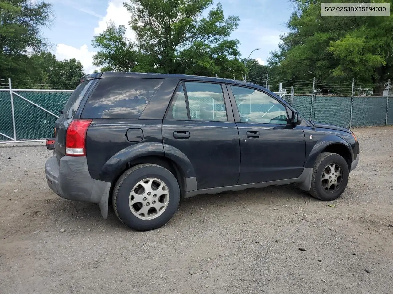 2003 Saturn Vue VIN: 5GZCZ53BX3S894030 Lot: 62914825