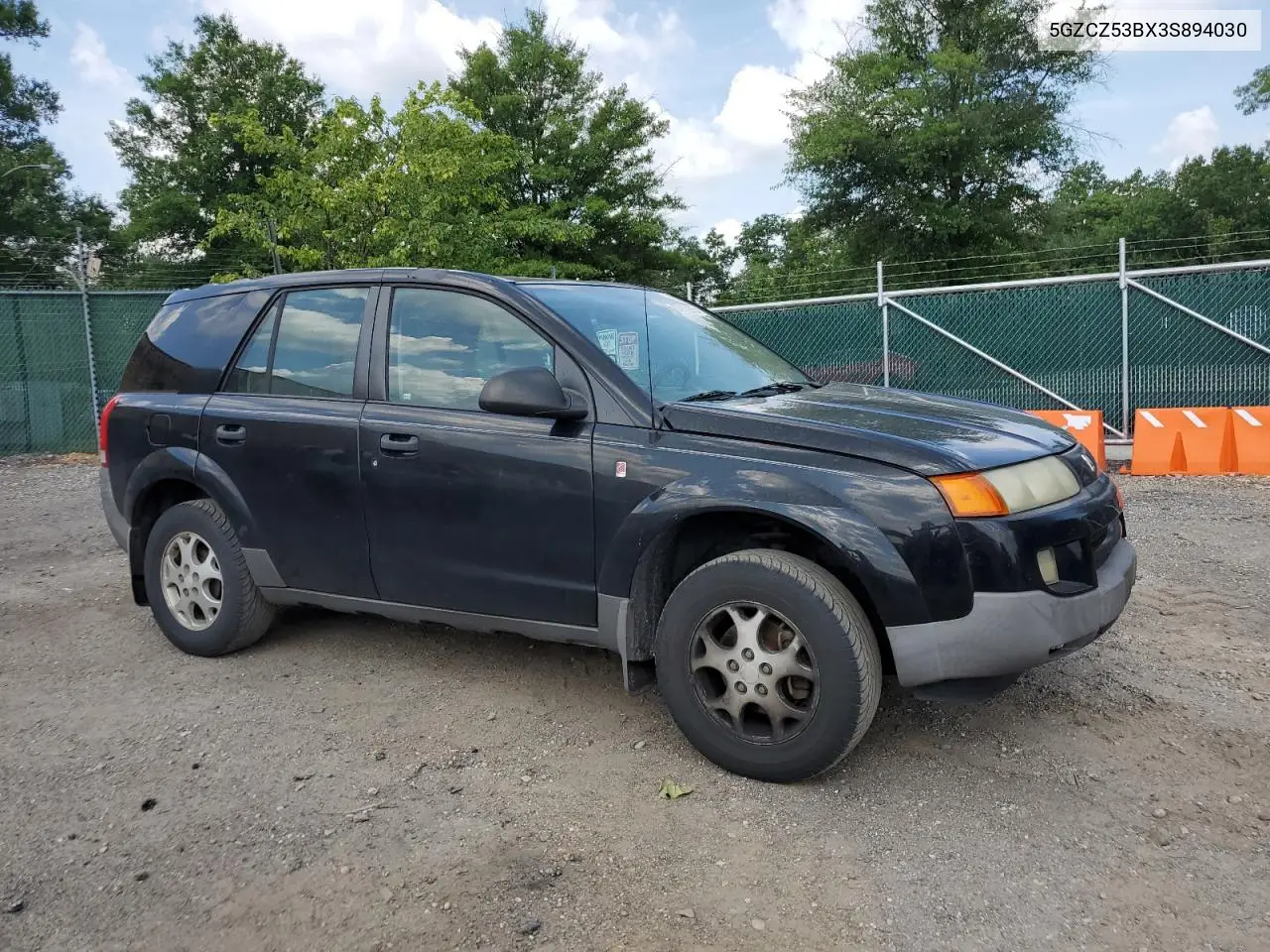 2003 Saturn Vue VIN: 5GZCZ53BX3S894030 Lot: 62914825