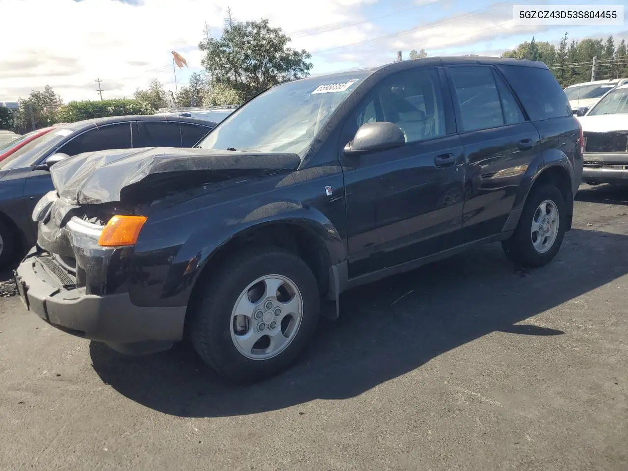 2003 Saturn Vue VIN: 5GZCZ43D53S804455 Lot: 65968355
