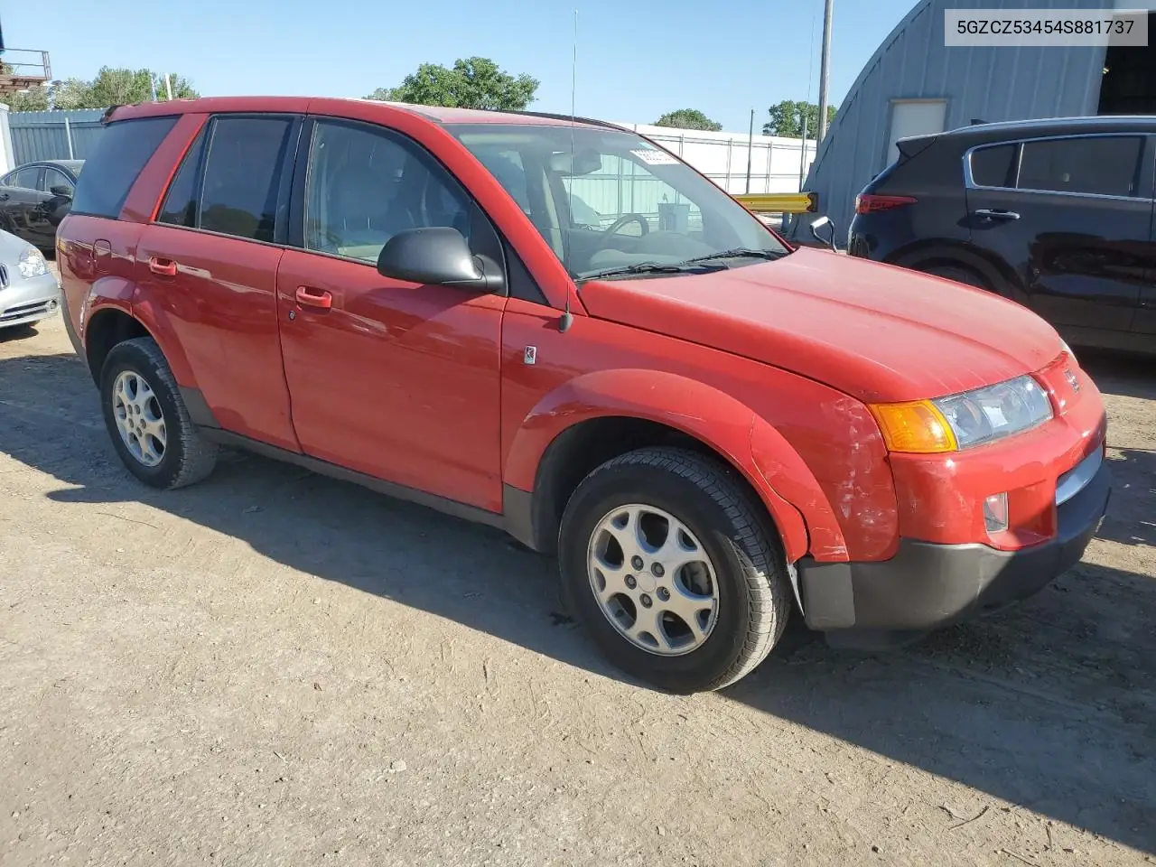 2004 Saturn Vue VIN: 5GZCZ53454S881737 Lot: 56832185