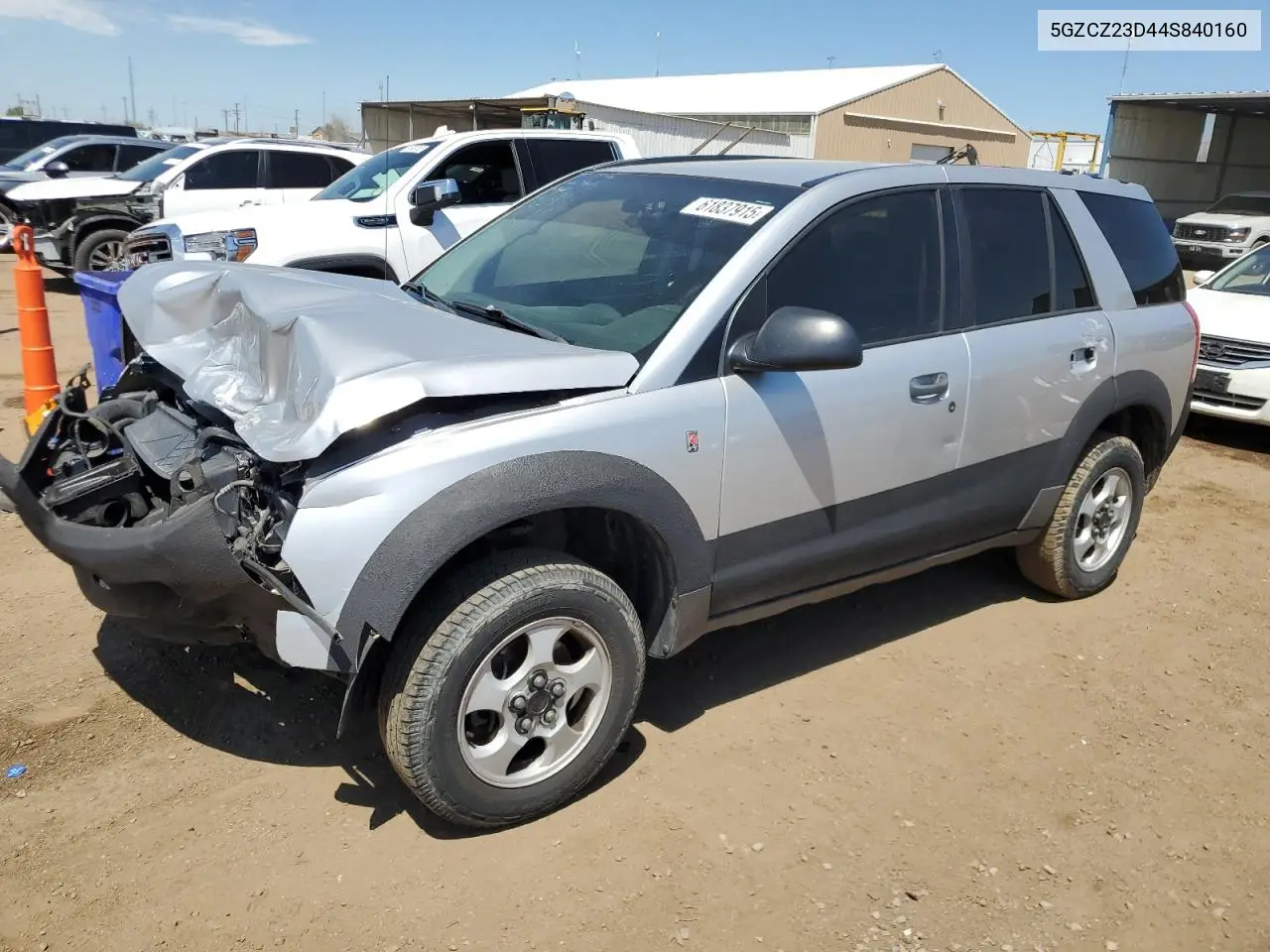 2004 Saturn Vue 4 Cyl VIN: 5GZCZ23D44S840160 Lot: 62872015