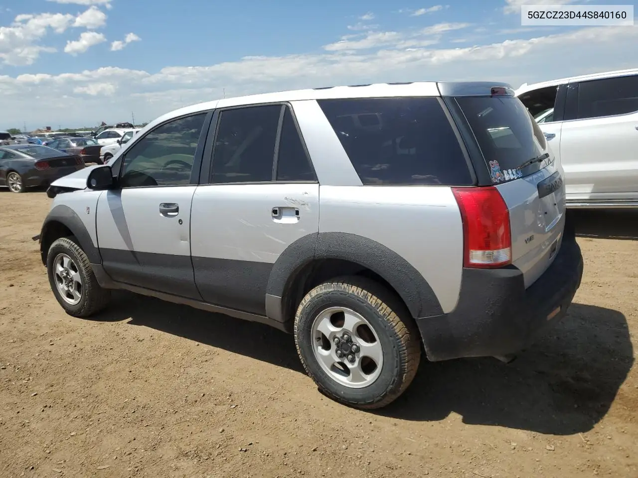 2004 Saturn Vue 4 Cyl VIN: 5GZCZ23D44S840160 Lot: 62872015