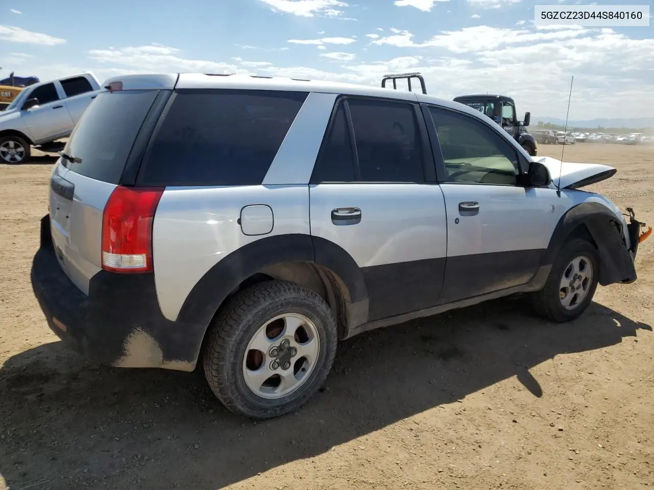 2004 Saturn Vue 4 Cyl VIN: 5GZCZ23D44S840160 Lot: 62872015