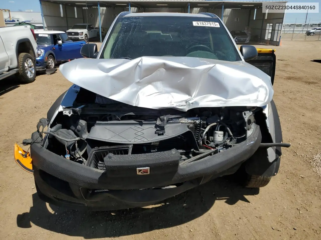 2004 Saturn Vue 4 Cyl VIN: 5GZCZ23D44S840160 Lot: 62872015