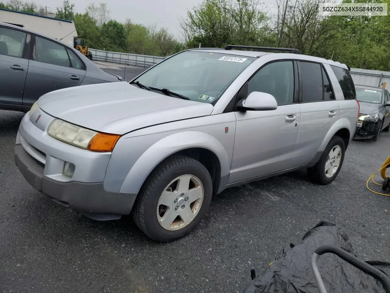 2005 Saturn Vue VIN: 5GZCZ634X5S844920 Lot: 55912175