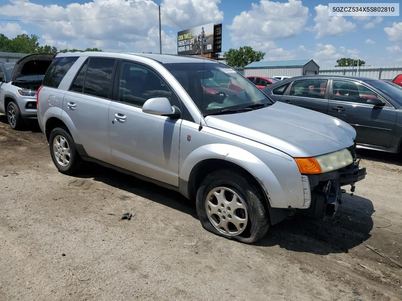 2005 Saturn Vue VIN: 5GZCZ534X5S802810 Lot: 56518385