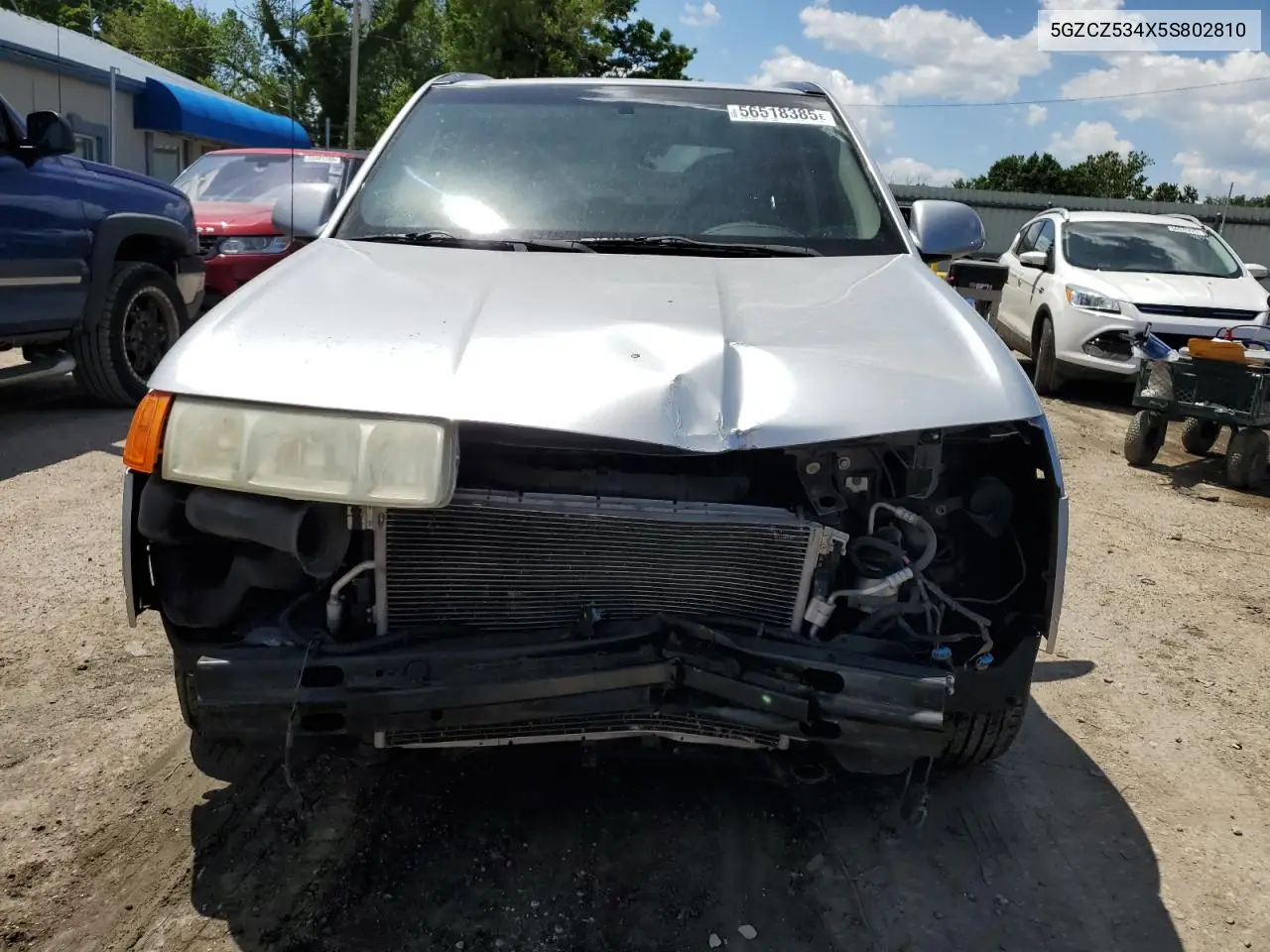 2005 Saturn Vue VIN: 5GZCZ534X5S802810 Lot: 56518385