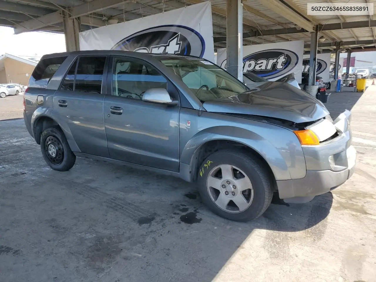 2005 Saturn Vue VIN: 5GZCZ63465S835891 Lot: 56844285