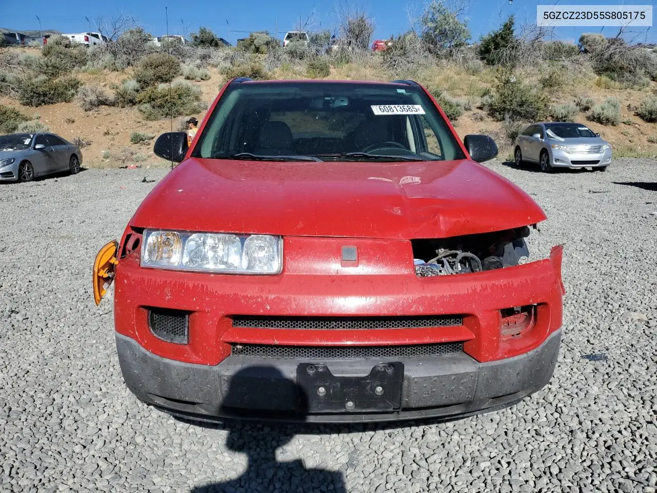 2005 Saturn Vue VIN: 5GZCZ23D55S805175 Lot: 60813685