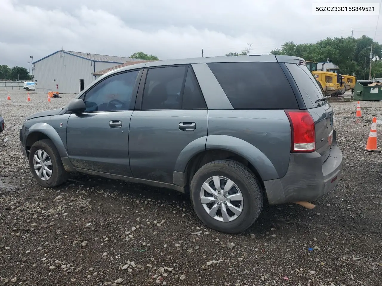 2005 Saturn Vue VIN: 5GZCZ33D15S849521 Lot: 61327075