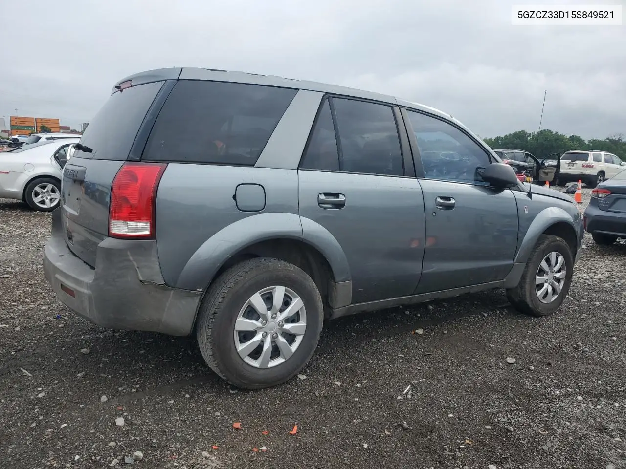2005 Saturn Vue VIN: 5GZCZ33D15S849521 Lot: 61327075