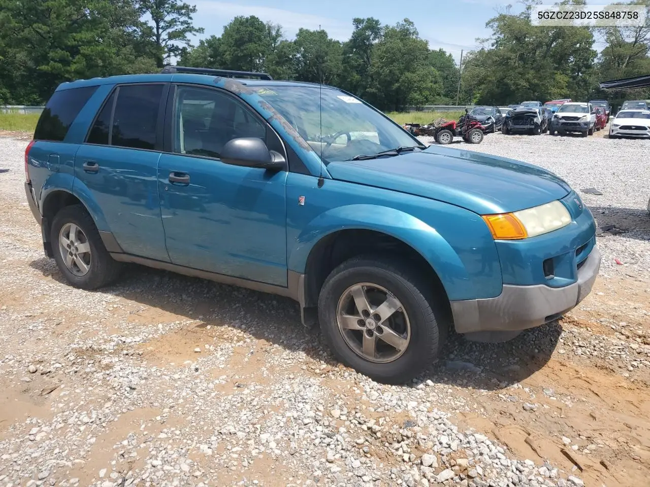 2005 Saturn Vue VIN: 5GZCZ23D25S848758 Lot: 61448495