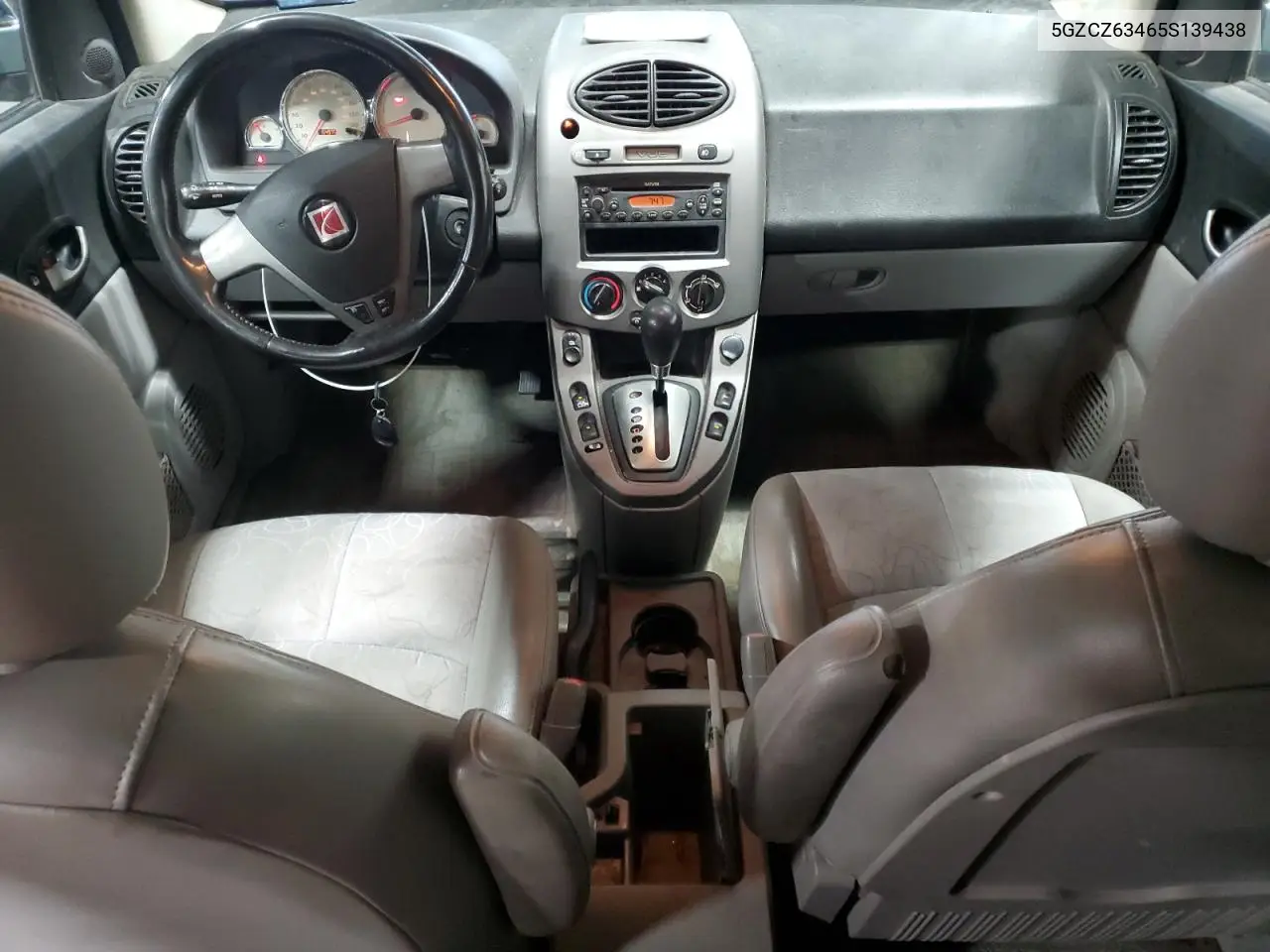 2005 Saturn Vue VIN: 5GZCZ63465S139438 Lot: 64807095
