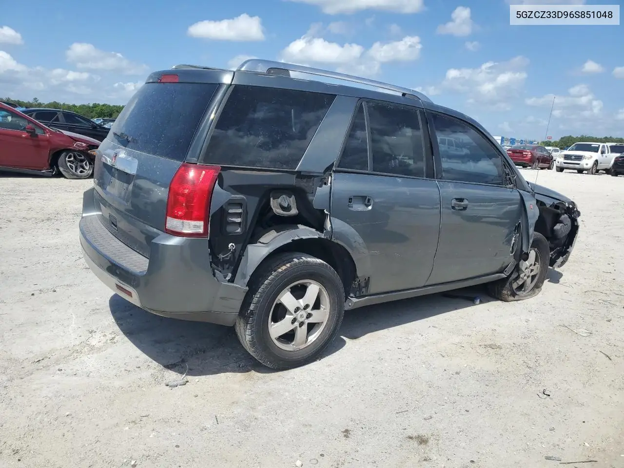 2006 Saturn Vue VIN: 5GZCZ33D96S851048 Lot: 51473455