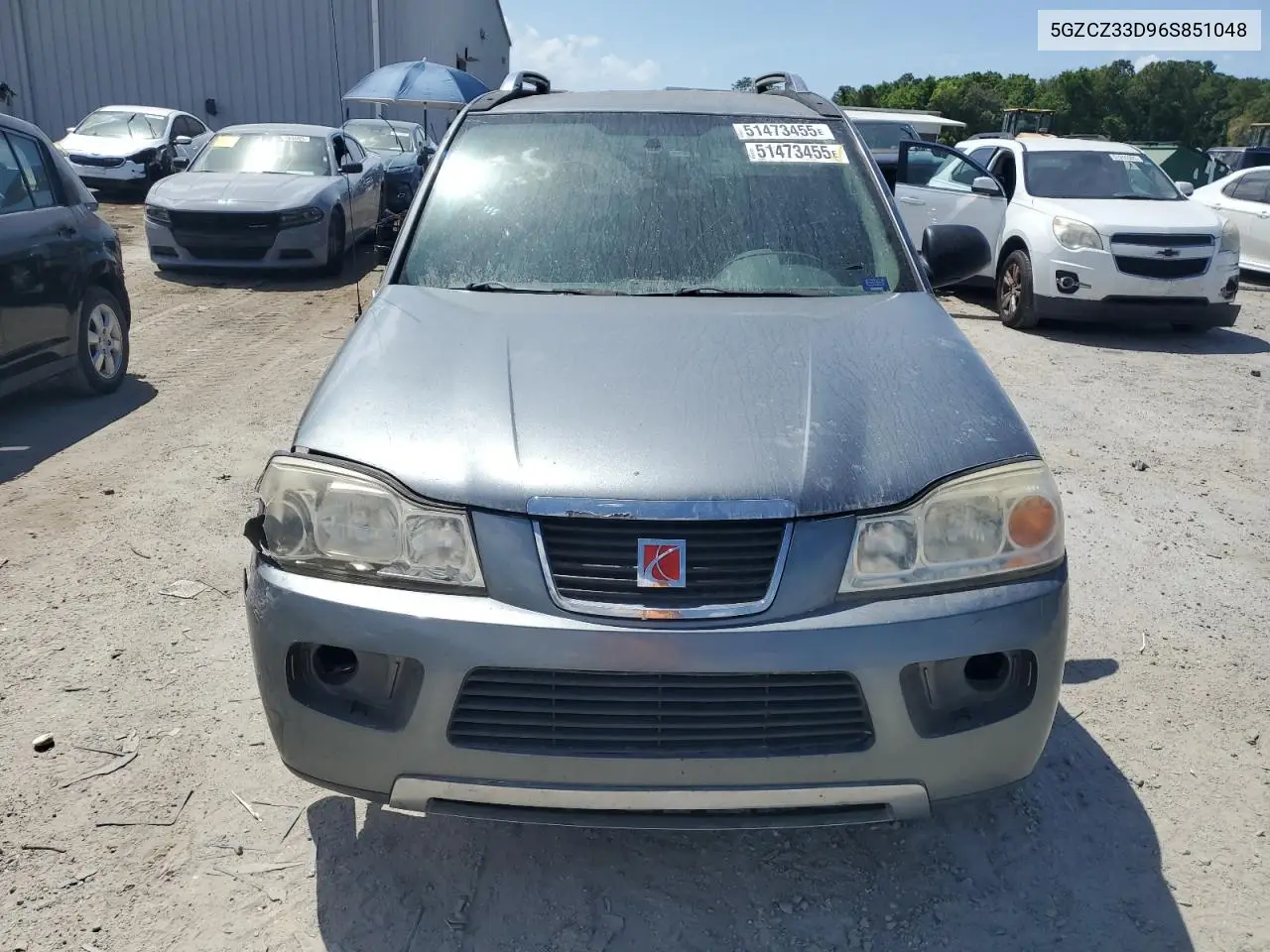 2006 Saturn Vue VIN: 5GZCZ33D96S851048 Lot: 51473455
