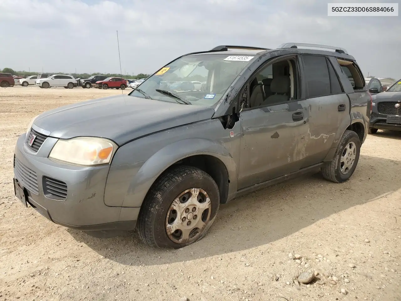 2006 Saturn Vue VIN: 5GZCZ33D06S884066 Lot: 51674535