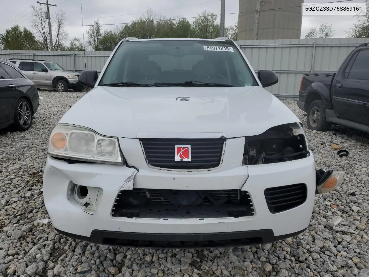 2006 Saturn Vue VIN: 5GZCZ33D76S869161 Lot: 55971845