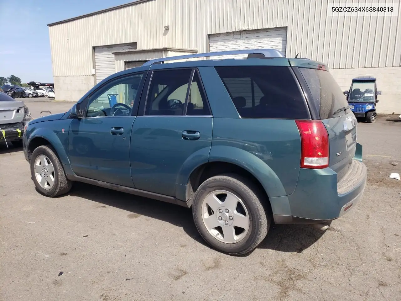 2006 Saturn Vue VIN: 5GZCZ634X6S840318 Lot: 57909795