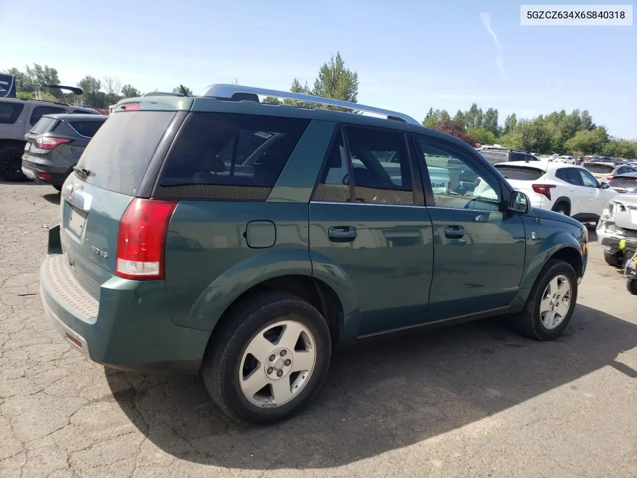 2006 Saturn Vue VIN: 5GZCZ634X6S840318 Lot: 57909795