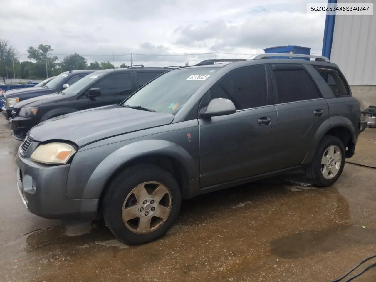 2006 Saturn Vue VIN: 5GZCZ534X6S840247 Lot: 61170325