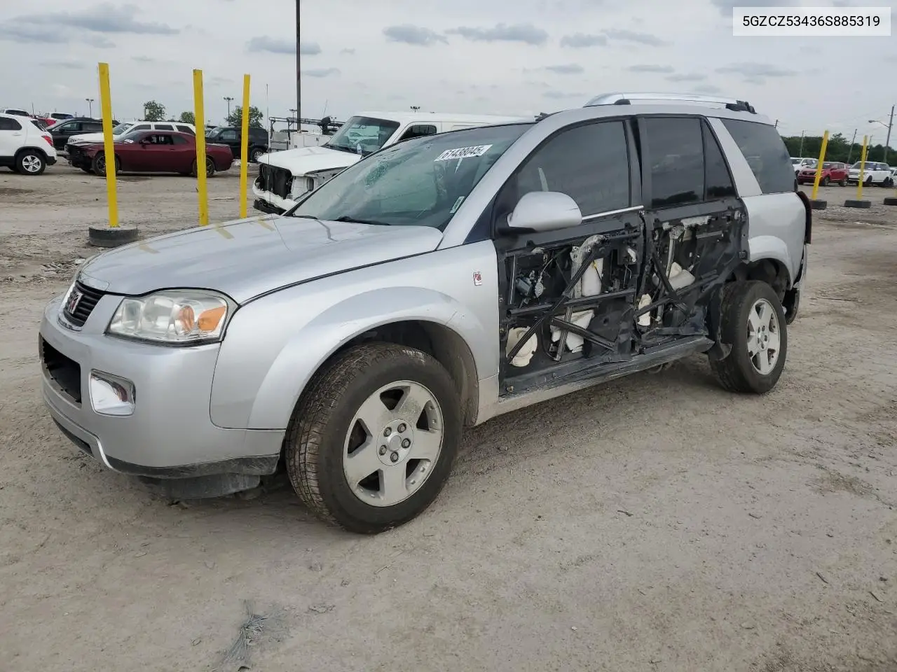 2006 Saturn Vue VIN: 5GZCZ53436S885319 Lot: 61438045