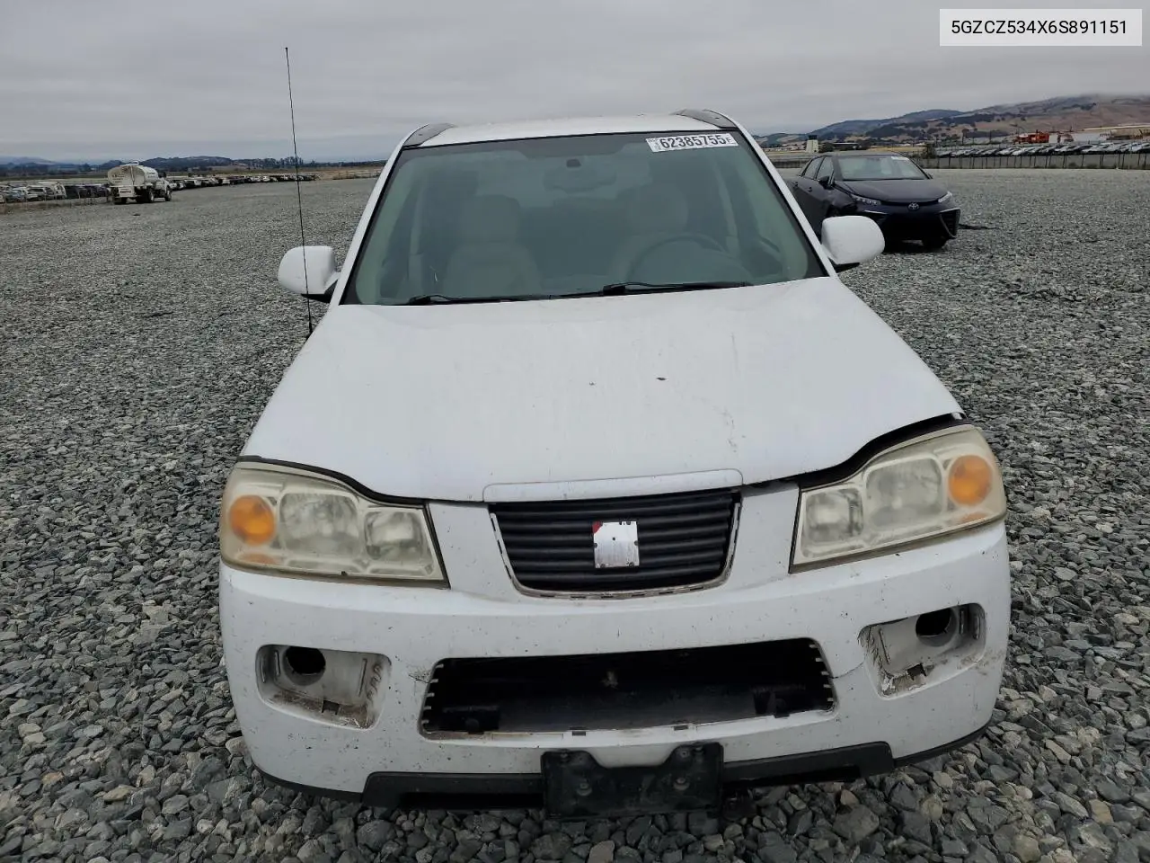 2006 Saturn Vue VIN: 5GZCZ534X6S891151 Lot: 62385755