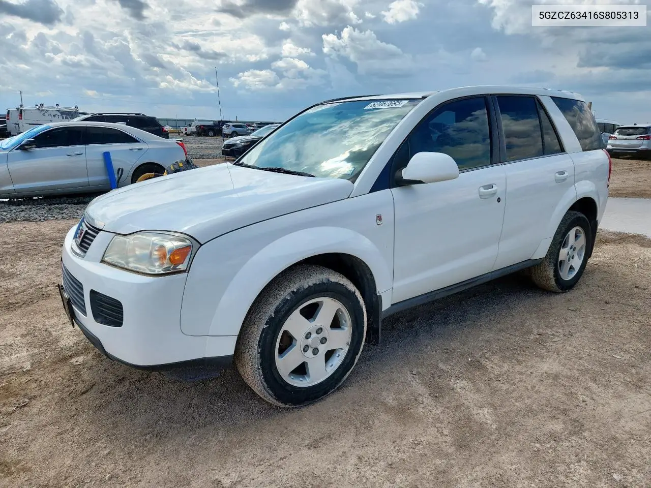 2006 Saturn Vue VIN: 5GZCZ63416S805313 Lot: 62467695