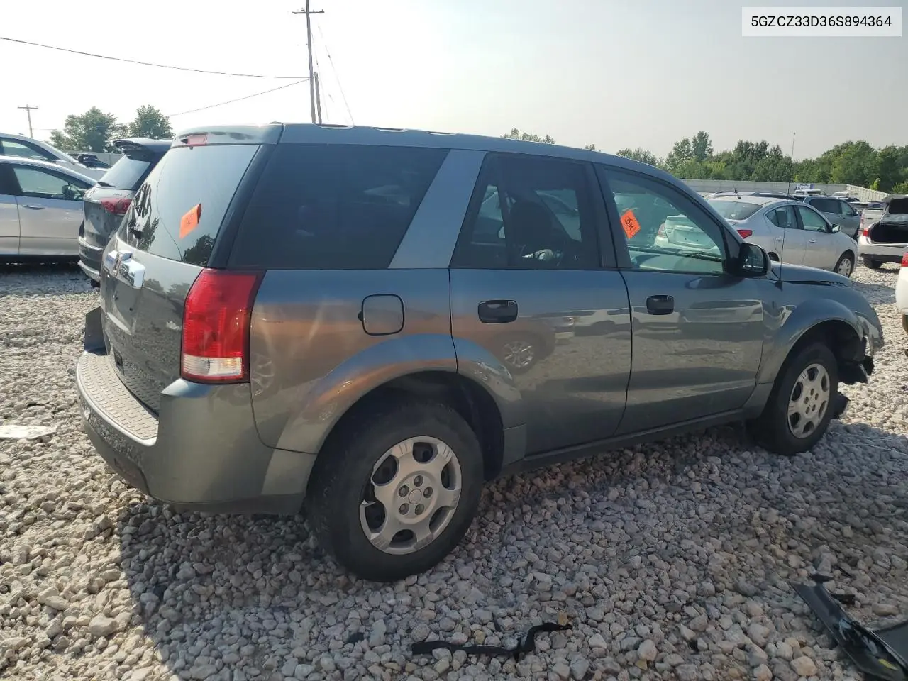 2006 Saturn Vue VIN: 5GZCZ33D36S894364 Lot: 64482605